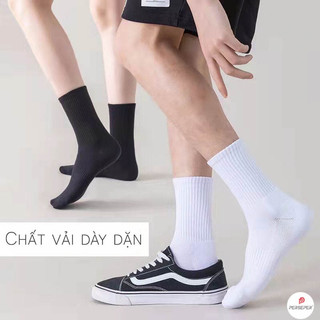 TÂT  vớ nam nữ chất liệu vải Hàn co giãn bốn chiều, kiểu dáng trơn phong cách hiện đại-TONADO-SHOP