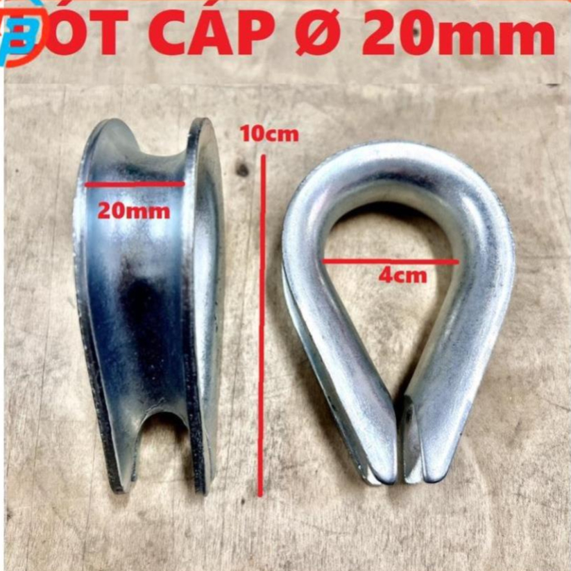 Lót cáp – Khuyên lót cáp – Bẹn lót cáp Phi 20 [ 20mm ] CÁP THÉP Thái ...