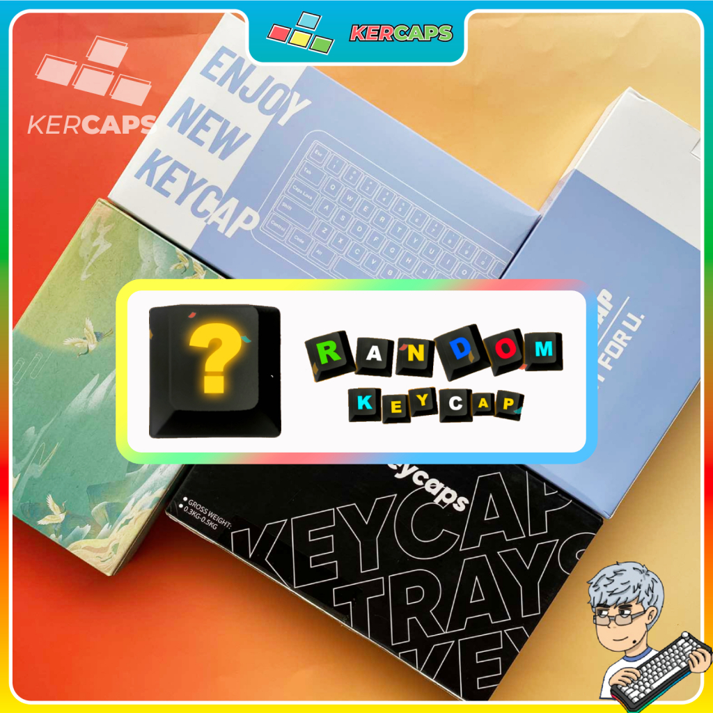 Random Keycaps - Blind Box Keycaps - Keycaps ngẫu nhiên - Cherry, MOA ...