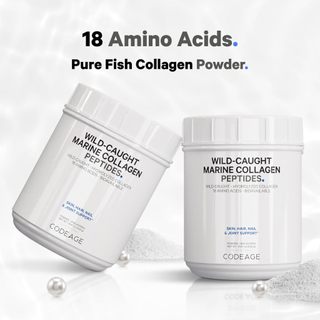 Thực Phẩm Bảo Vệ Sức Khỏe Codeage Bột Collagen Marine Collagen Peptides 450g