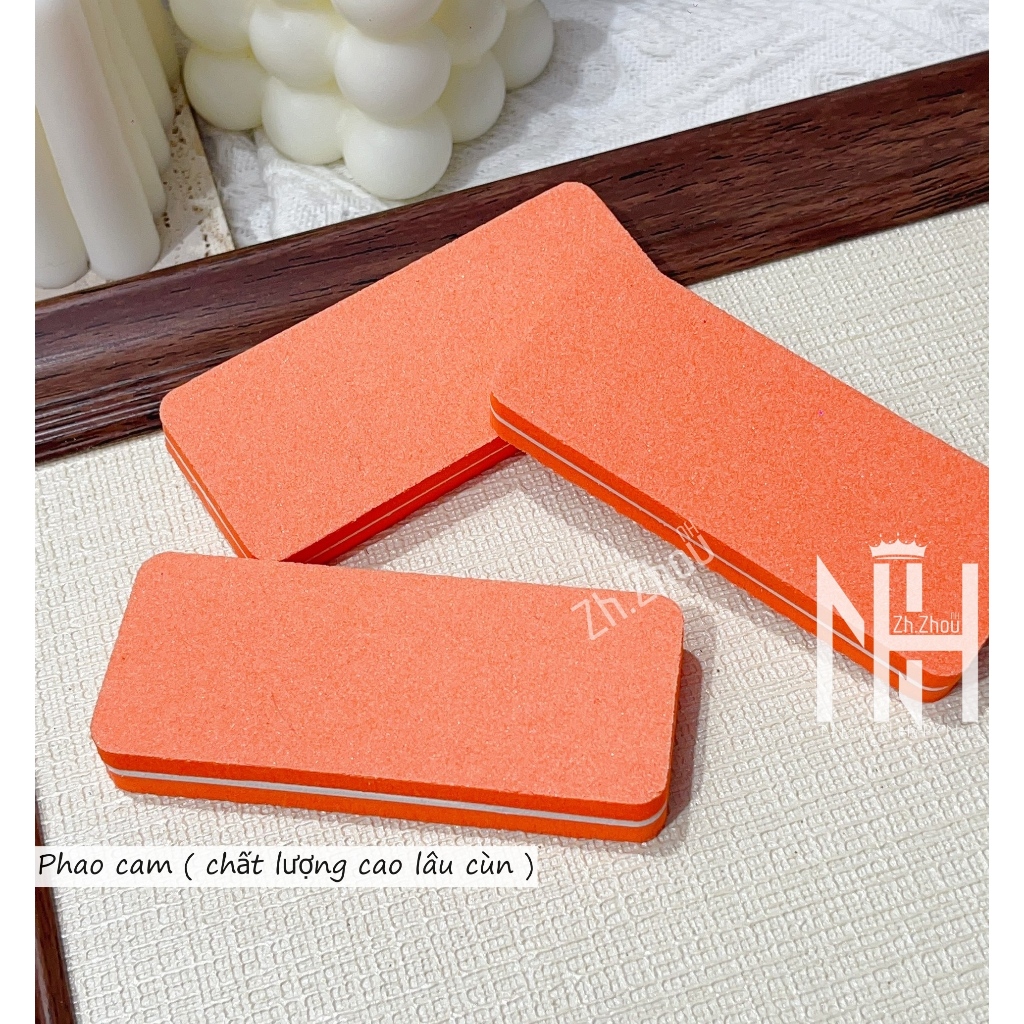Phao cam mài mịn, phao dũa móng tay, phao mịn móng