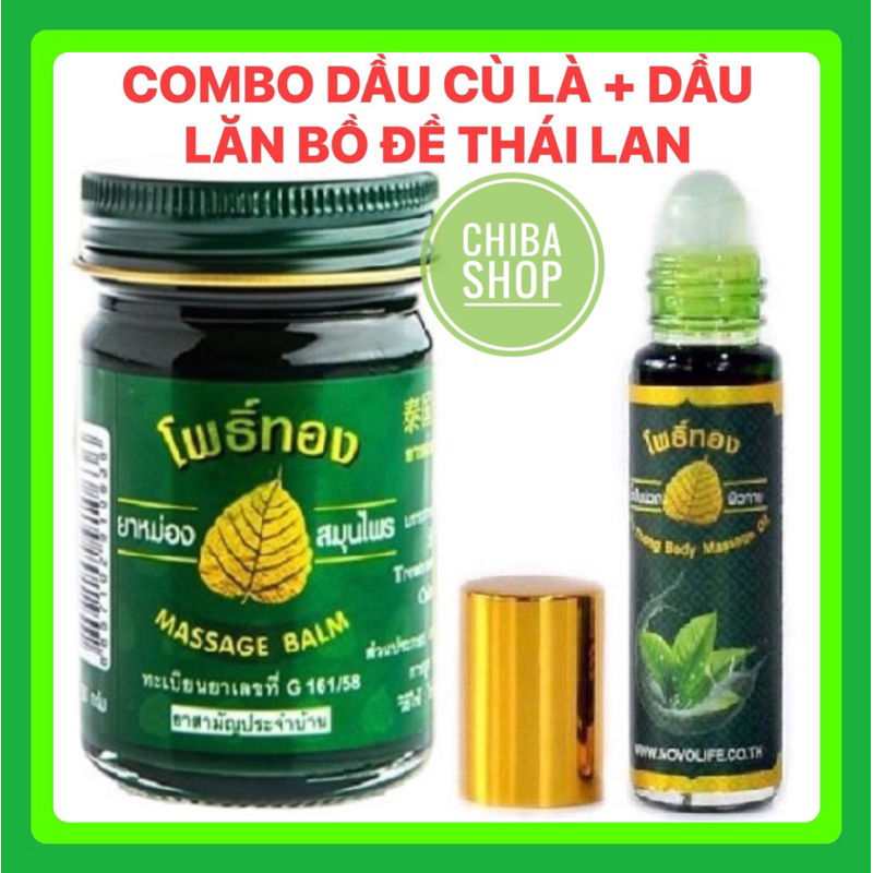 Dầu cù là, dầu lăn bồ đề Thái Lan CHÍNH HÃNG