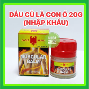 Dầu Cù Là Con Ó Đỏ [Cty Nhập Khẩu] Eagle Brand Singapore Lọ 20g