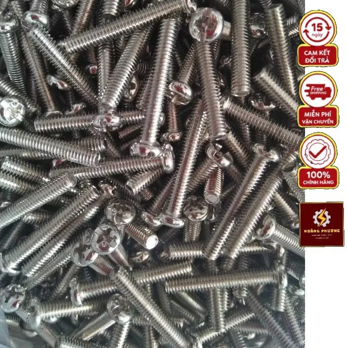 100gr vít bắt bảng điện inox , ốc nồi inox m4 | Shopee Việt Nam