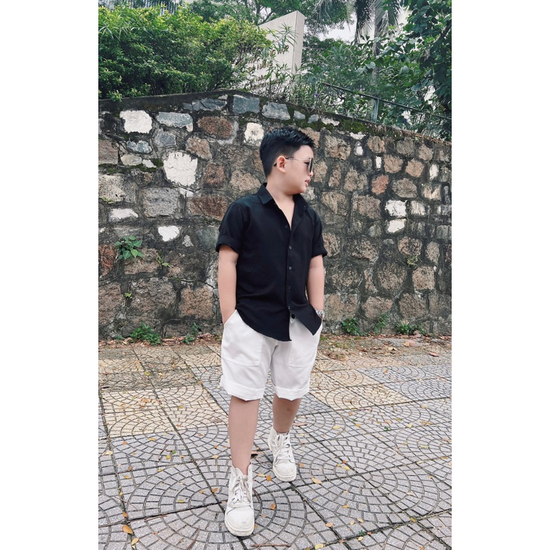 set sơmi thiết kế trơn TONIBRAND 10-52kg