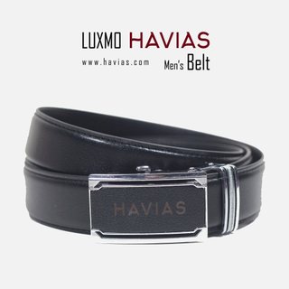 LUXMO HAVIAS dây thắt lưng nam kiểu dáng sang trọng da bò thật cao cấp