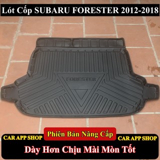 Lót Cốp Subaru Forester Đời 2012-2023 Chống Mài Mòn Gấp Mép (Hàng Nội Địa Trung)