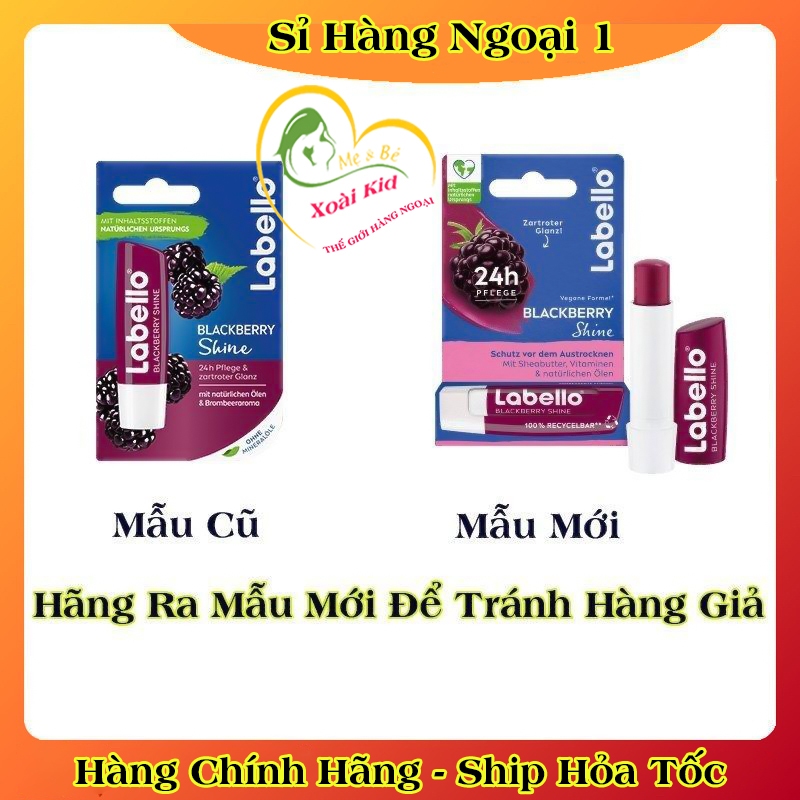 [auth] Son dưỡng môi căng mọng, mềm mịn Labello Đức [Hàng nội địa Đức Đủ Bill] [Hot]