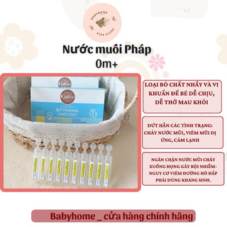 Muối vàng , hồng ,xanh Gifrer vệ sinh mũi cho bé BABYHOME