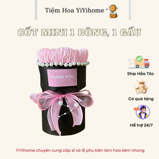 Cốt Mini 1 Bông, 1 Thú Quà Tặng Người Yêu, Bạn Bè, Người Thân DIY Handmade YiYihome