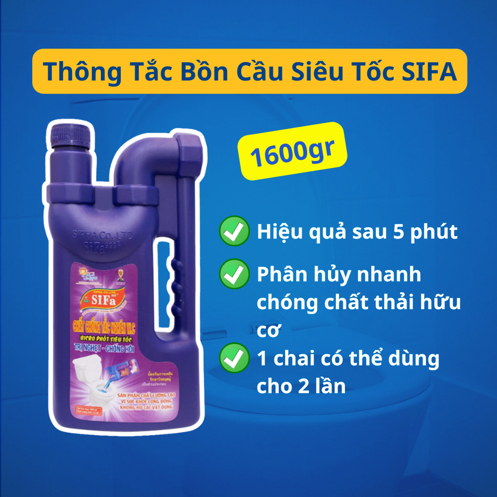 Nước thông tắc Sifa 1600ml