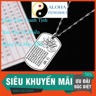 Mặt Dây Khắc Kinh Chú Bát Nhã Tâm Kinh Giúp Khai Mở Trí Tuệ Tâm Nhãn Giúp Tâm Thanh Tịnh