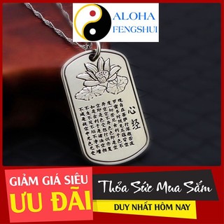 Mặt Dây Khắc Kinh Chú Bát Nhã Tâm Kinh Giúp Khai Mở Trí Tuệ Tâm Nhãn Giúp Tâm Thanh Tịnh