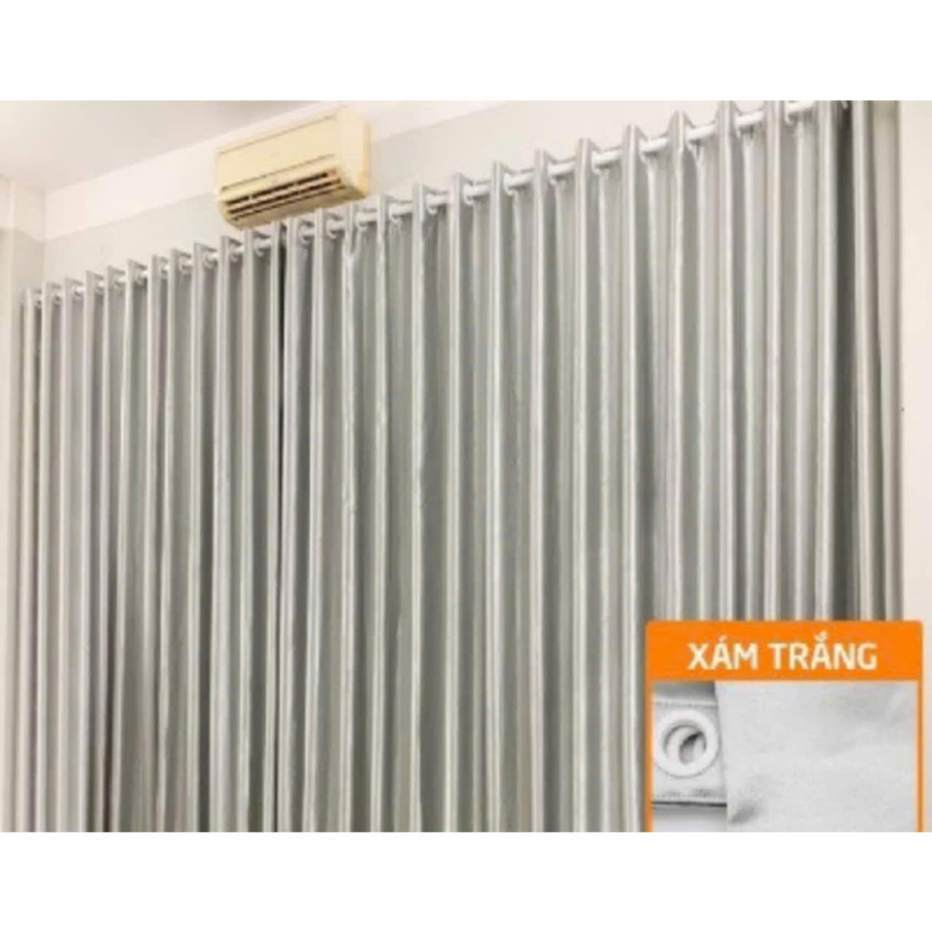 MÀN -RÈM CỬA VẢI GẤM TRƠN MỘT MÀU ( KHÔNG BÓNG HOA) | Shopee Việt Nam