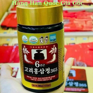 Cao Hồng Sâm 365 Hàn Quốc, Hộp 4 lọ x 240ml