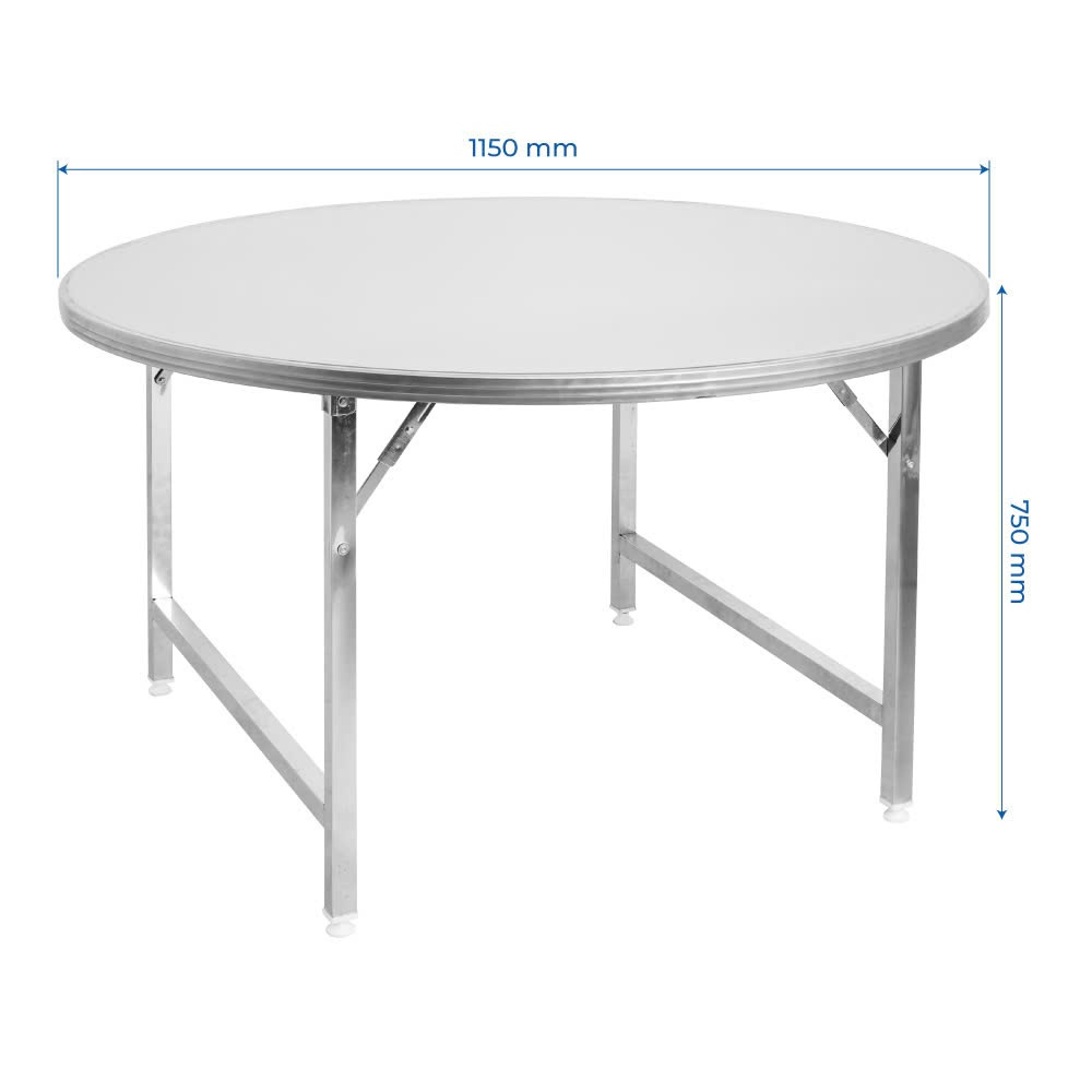 [FREESHIP] Bàn inox gấp gọn 1m2 Dona Evo QUI PHÚC, inox 201 cao cấp, sáng bóng, bàn ăn gia đình