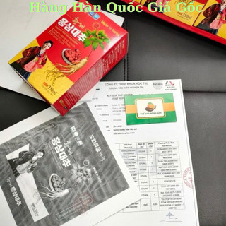 [HÀNG MỚI VỀ] Nước Hồng Sâm Táo Đỏ Nguyên Chất Hàn Quốc Hộp 30 gói x 70ml