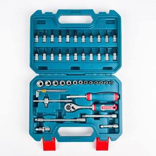 ĐỒ NGHỀ TOTAL Bộ 46 đầu tuýp 1/4 inch THT141462