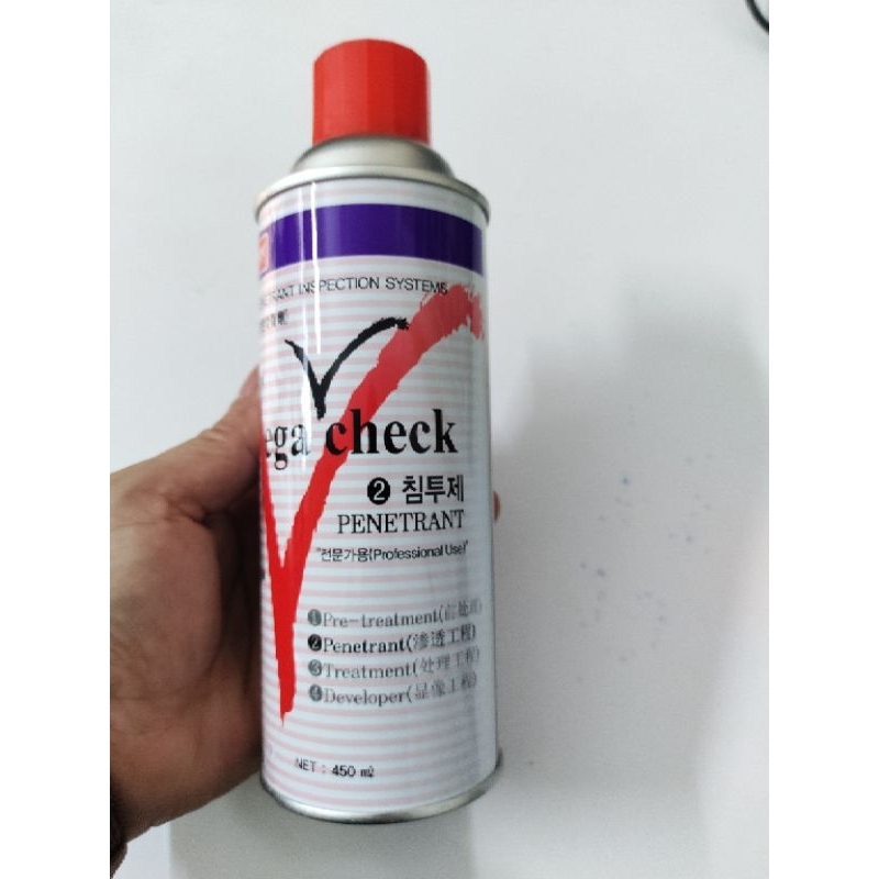 Dung dịch kiểm tra mối hàn megacheck penetrant (số 2 thẩm thấu) Nabakem ...