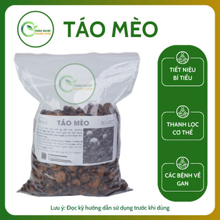1kg TÁO MÈO (Sơn tra) hỗ trợ tiêu hóa, các bệnh về gan | Dược liệu Thanh Loan