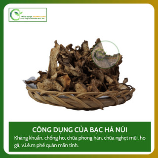 1kg BẠC HÀ NÚI (Cỏ vấp thơm, bạc hà nam) kháng khuẩn, chống ho | Dược liệu Thanh Loan