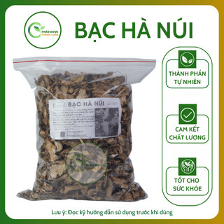 1kg BẠC HÀ NÚI (Cỏ vấp thơm, bạc hà nam) kháng khuẩn, chống ho | Dược liệu Thanh Loan