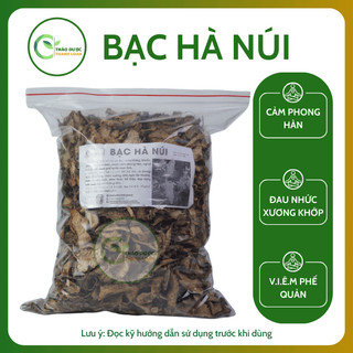 1kg BẠC HÀ NÚI (Cỏ vấp thơm, bạc hà nam) kháng khuẩn, chống ho | Dược liệu Thanh Loan