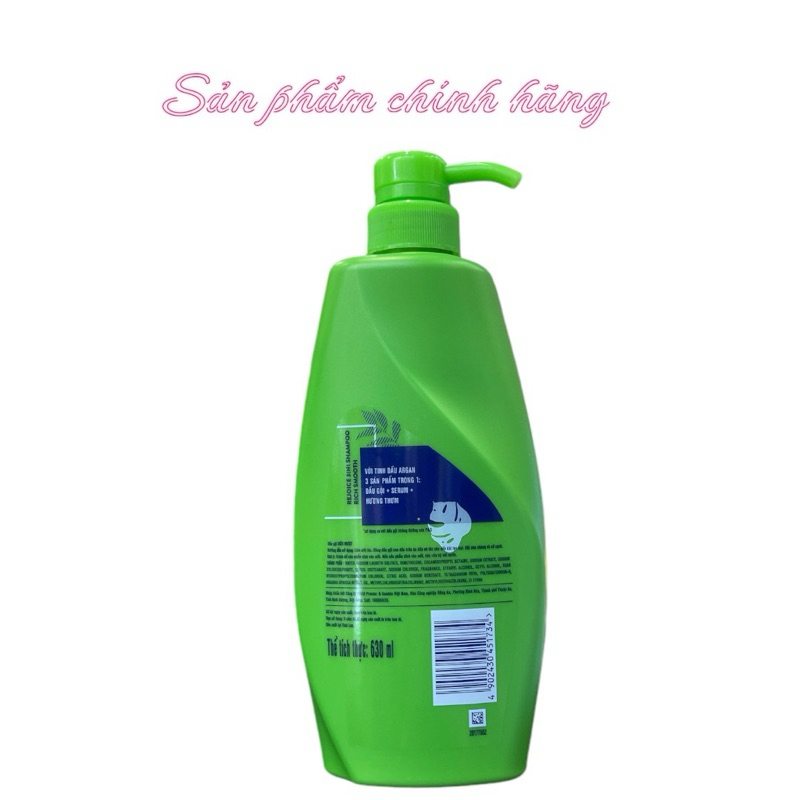 Dầu gội Rejoice siêu mềm mượt 630ml
