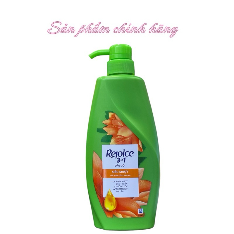 Dầu gội Rejoice siêu mềm mượt 630ml