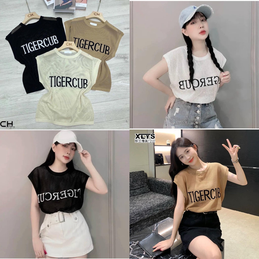 Áo len tay lưới 3 lỗ TG 3 màu Freesize