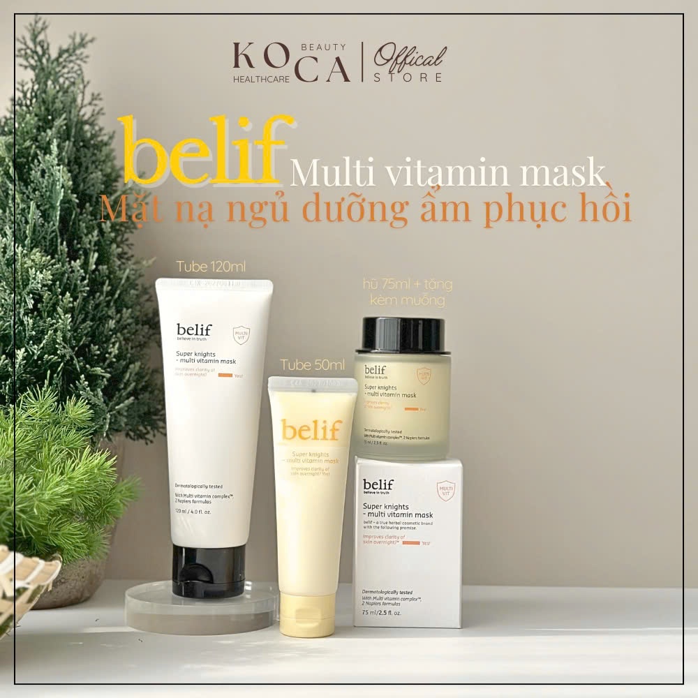 belif Super Knights Multi Vitamin Mask 75ml