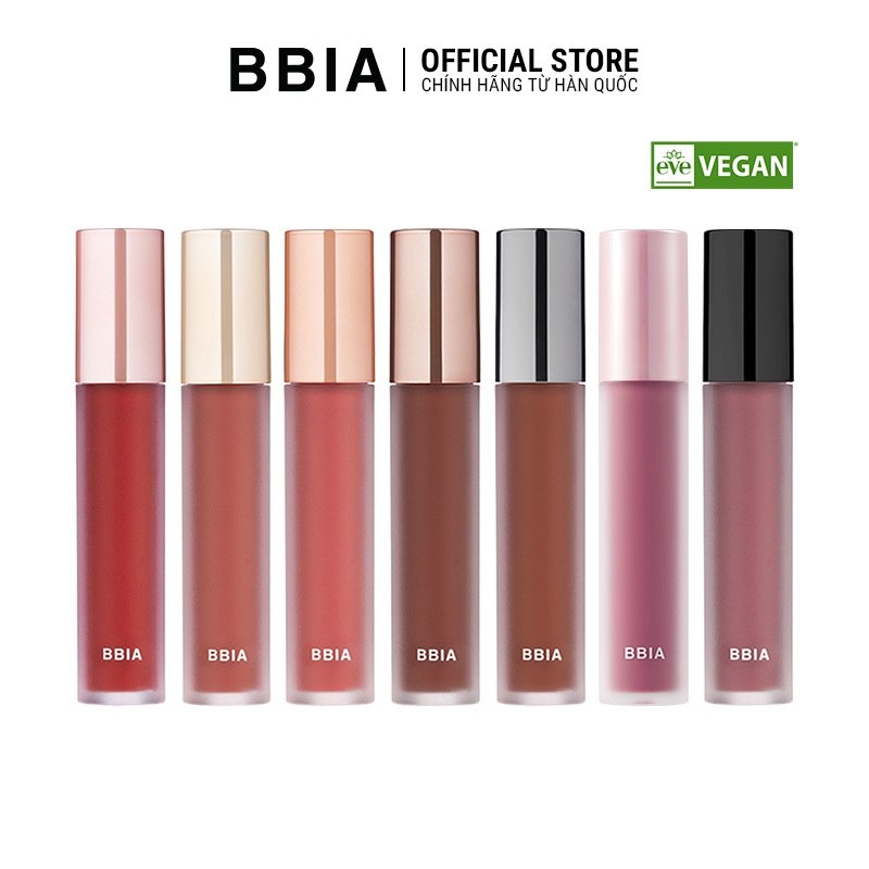 Ảnh Son kem thuần chay Bbia Last Velvet Tint (5g) 1