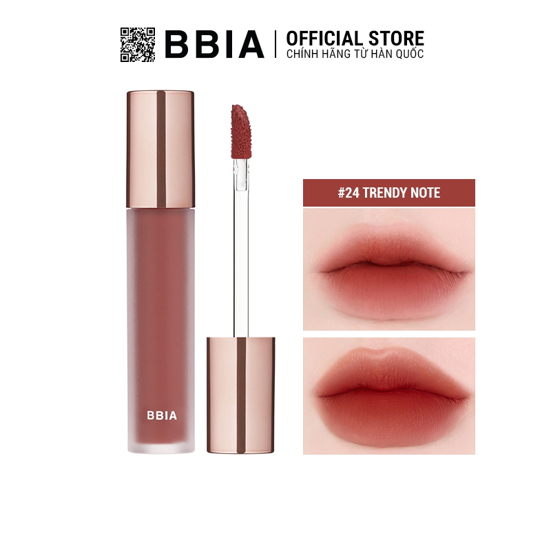 Ảnh Son kem thuần chay Bbia Last Velvet Tint (5g) 4
