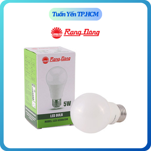 COMBO 5 BÓNG ĐÈN LED BULD TRÒN 5W RẠNG ĐÔNG - TUẤN YẾN | Shopee Việt Nam