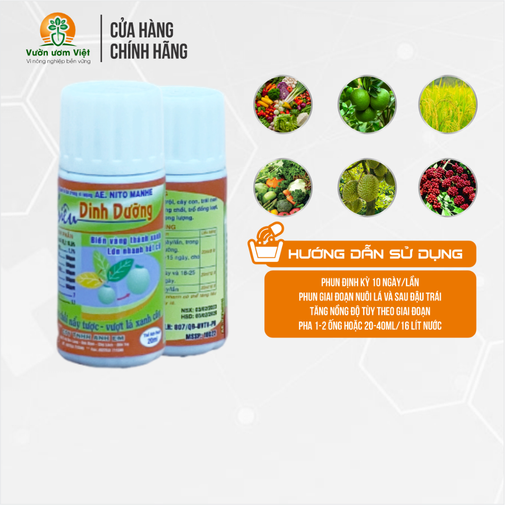 Phân bón lá SIÊU DINH DƯỠNG nuôi đọt, lá cực mạnh, tạo sinh khối, phục hồi lá vàng làm xanh tươi tốt