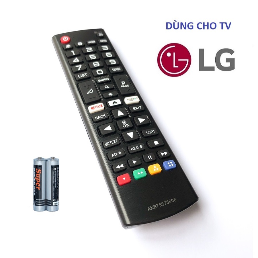 Télécommande De Remplacement Pour TV LG SMART - Référence AKB75095308, Générique Et Neuve