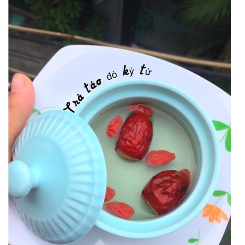 Kỷ Tử Hữu Cơ Green Nature túi 20g Kỉ tử Ninh Hạ quả to, ngon ngọt, hầm cháo, chưng lê cho bé