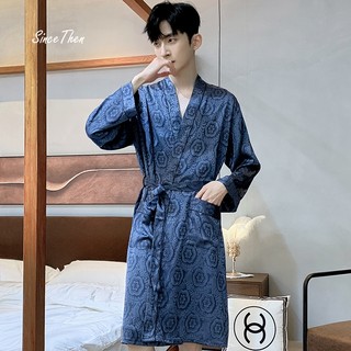 Áo choàng ngủ nam mặc nhà, áo choàng tắm nam cao cấp sang trọng (Hàng có sẵn) - Since Then
