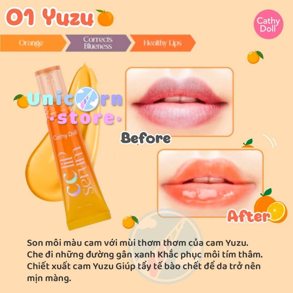 Serum Dưỡng Môi Căng Mọng, Tươi Màu Cathy Doll CC Lip Serum Color Corrector 10g