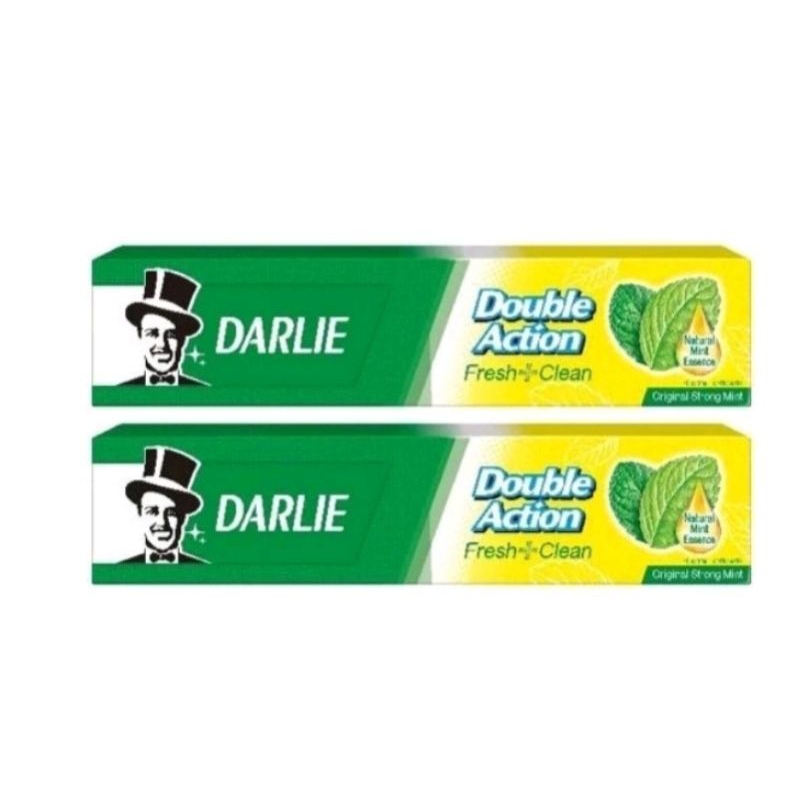 Kem đánh rằng ông già, kem DARLIE DOUBLE ACTION HƯƠNG BẠC HÀ 225g/ tuýp