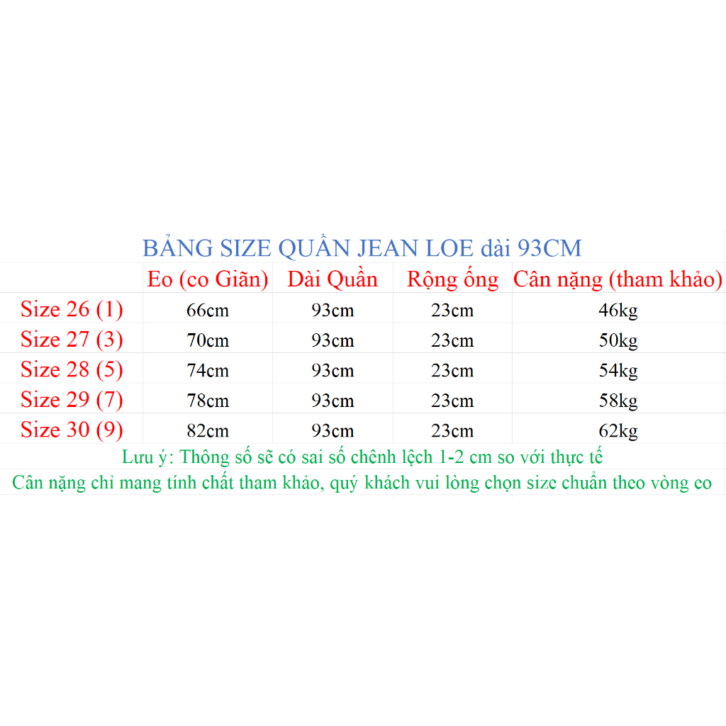 Ảnh TTTHAO - Quần jean nữ dáng loe VNXK dài 93cm chất vải cotton co giãn dày dặn, mềm mịn, co giãn tốt J2 - hỗ trợ đổi trả 3