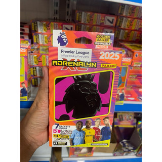 [ Mega Tin ] Hộp Thẻ Loại Lớn Panini AdrenaLyn Premier League Mega Tin Mùa 2025 24/25( 59 thẻ)