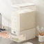 Thùng đựng gạo thông minh lấy gạo tự động chất liệu nhựa PET cao cấp an toàn sức khỏe (5kg-10kg)