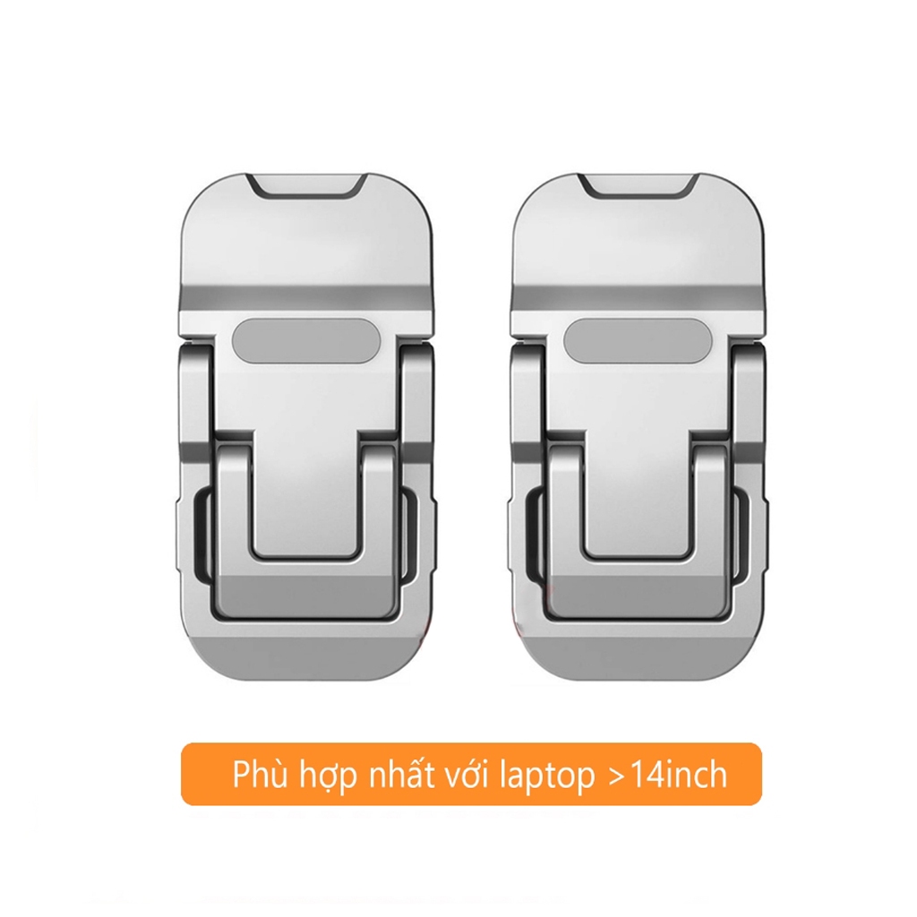 Chất liệu kim loại kê laptop Macbook tiện lợi, Giá đỡ laptop di động, hoạt động trên tất cả các máy tính xách tay | BigBuy360 - bigbuy360.vn
