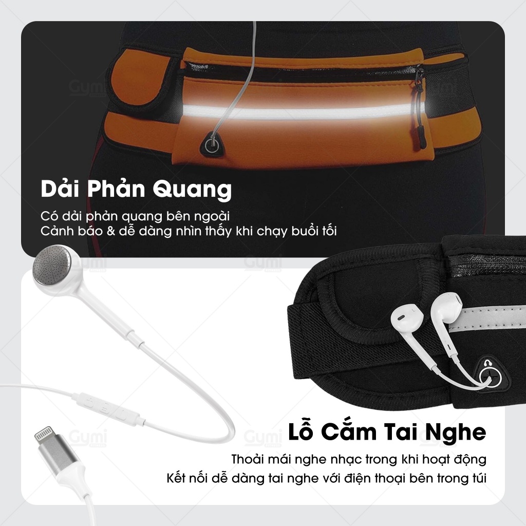 Túi Chạy Bộ Chống Nước,Đai Đeo Bụng Đựng Điện Thoại Chạy Bộ, Đi Xe Đạp,Leo Núi, Chơi Thể Thao -TĐE01 - TĐE01