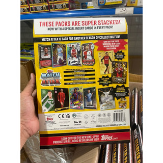 [ Starter Pack ] Hàng Chính Hãng Túi Album Đựng Thẻ Topps Match Attax Starter Pack 2024/25 24/25