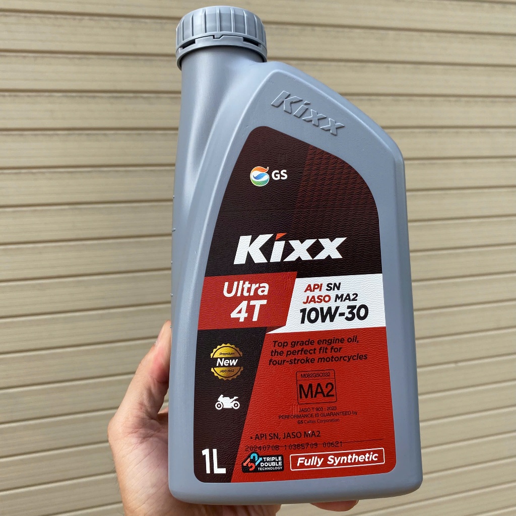 Nhớt Kixx Ultra 4T 10W30 100% Tổng hợp dành cho xe số xe côn tay ...