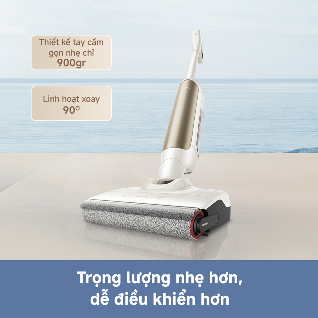Ảnh Máy hút bụi lau nhà khô và ướt đa năng Mova M10 - Hàng chính hãng - Bảo hành 12 tháng 2