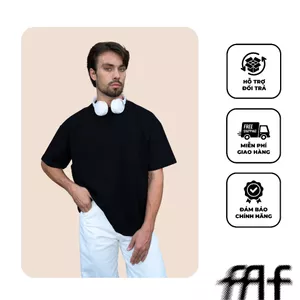 Áo thun nam MetaForm áo thun trơn nam cổ tròn, tay ngắn vải cotton, dày dặn dáng đứng, phong cách hiện đại dễ phối đồ