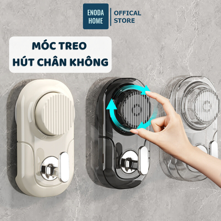 Móc Treo Hút Chân Không ENODA HOME, Móc Hút Gắn Tường Chịu Lực Chắc Chắn, Không Cần Khoan Vít MT001